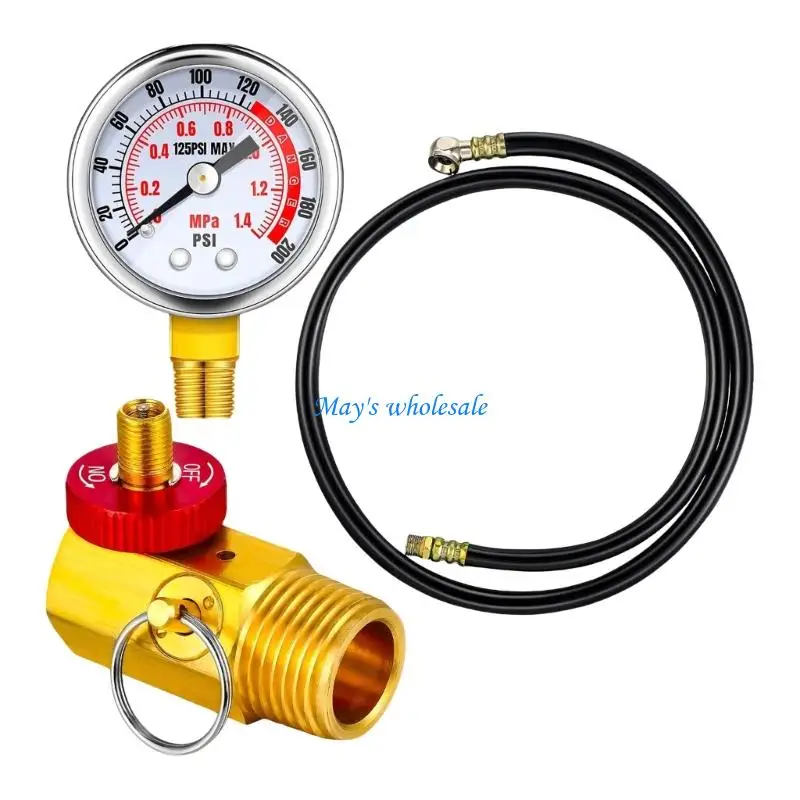 

Высокопроизводительный ремонт воздушного бака установлен с датчиком давления и гибким шлангом 448A