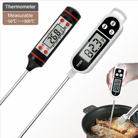 Kitchen Food Baking Digital Thermometer Electronic Probe Type Digital Display Cooking Liquid Grill Oven Thermometer
