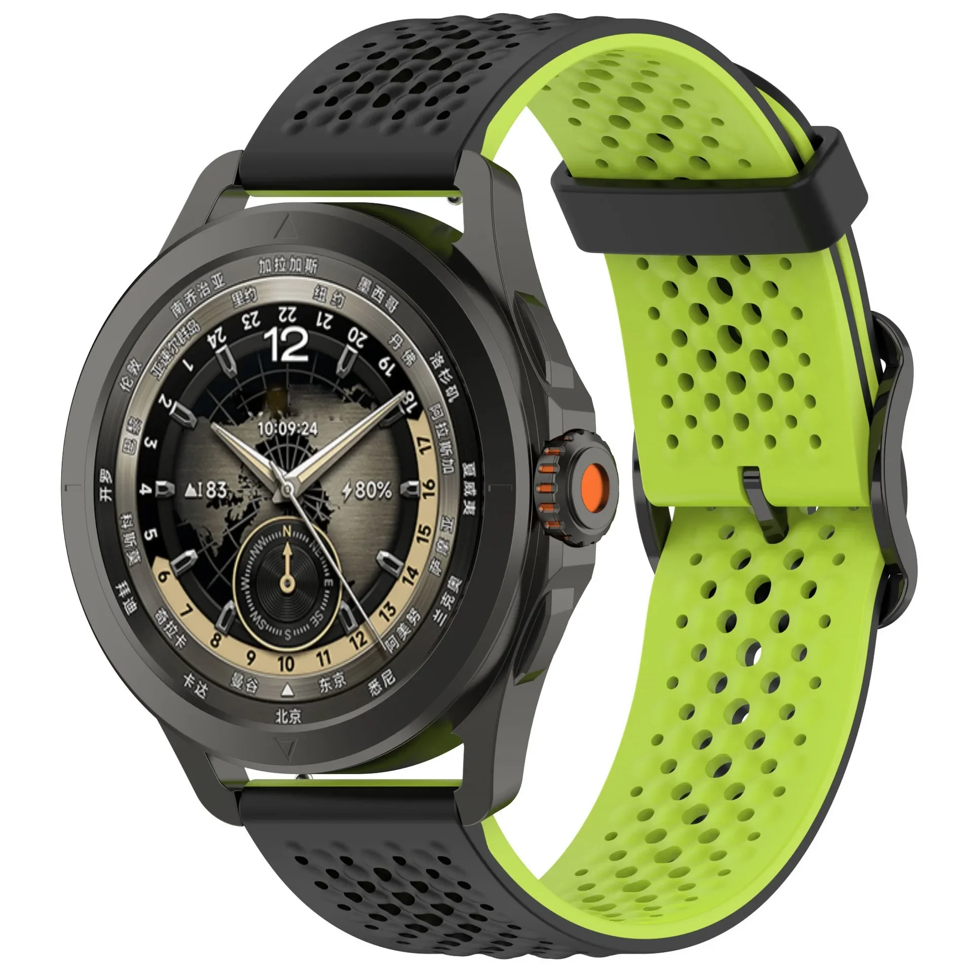 Liquid Silicone Strap for Xiaomi Watch S4/S3/S2/S1 Color Original Bracelet Galaxy Watch 4/5/6/7 for Huawei Watch 4/GT4-3 Correa