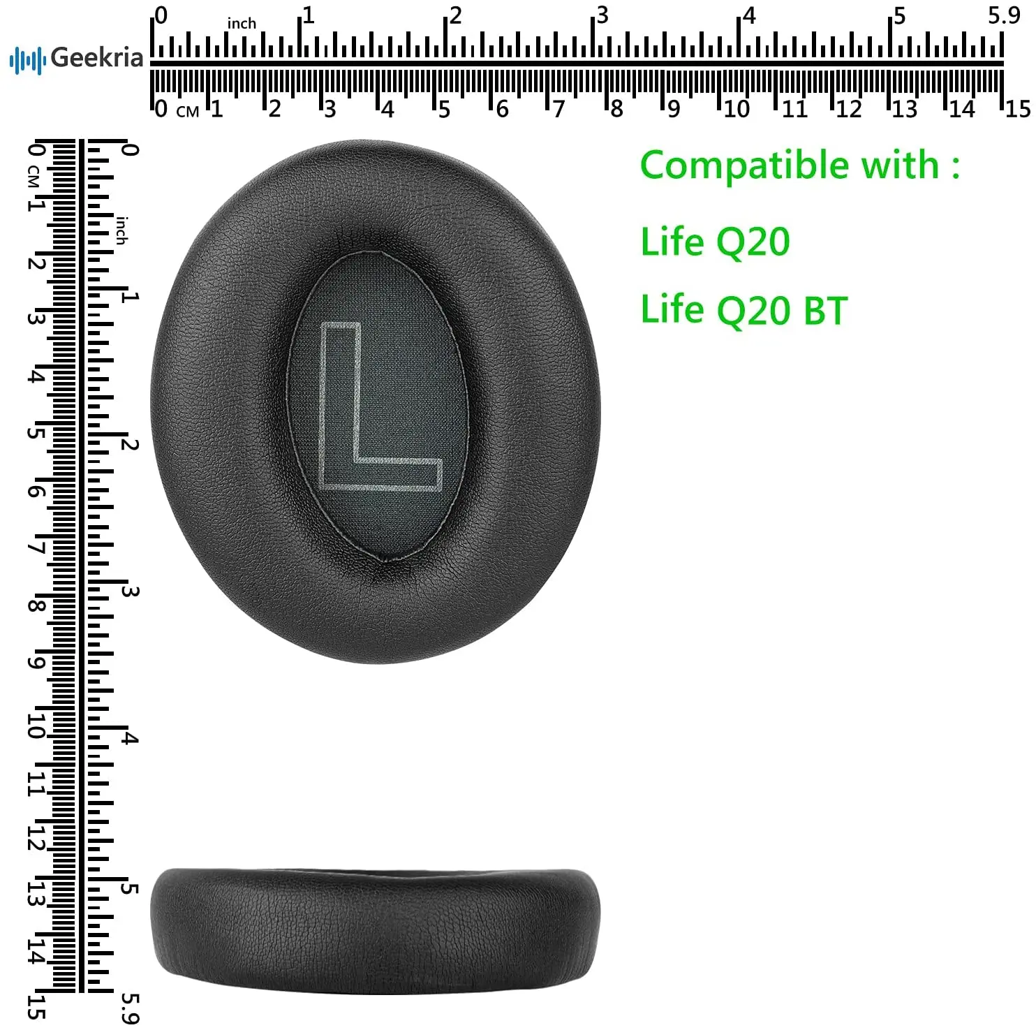 Cuscinetti auricolari di ricambio per Anker Soundcore Life Q20 Q20BT cuffie auricolari cuscino per cuffie parti di riparazione