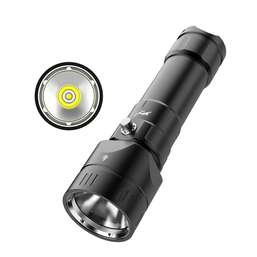 

FUNNYDEER DV55 Super Bright Diving Torc XHP50 LED Diving Flashlight 18650 26650 Battery Underwater IPX8 Waterproof Dive Torch