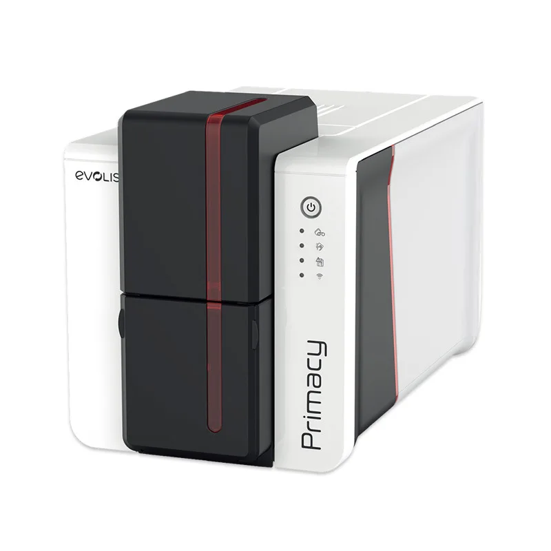 Original Evolis Primacy 2 Duplex 300dpi Dye Sublimation Printer Dual Sided PVC Plastic ID Badge Printer Ready Stock