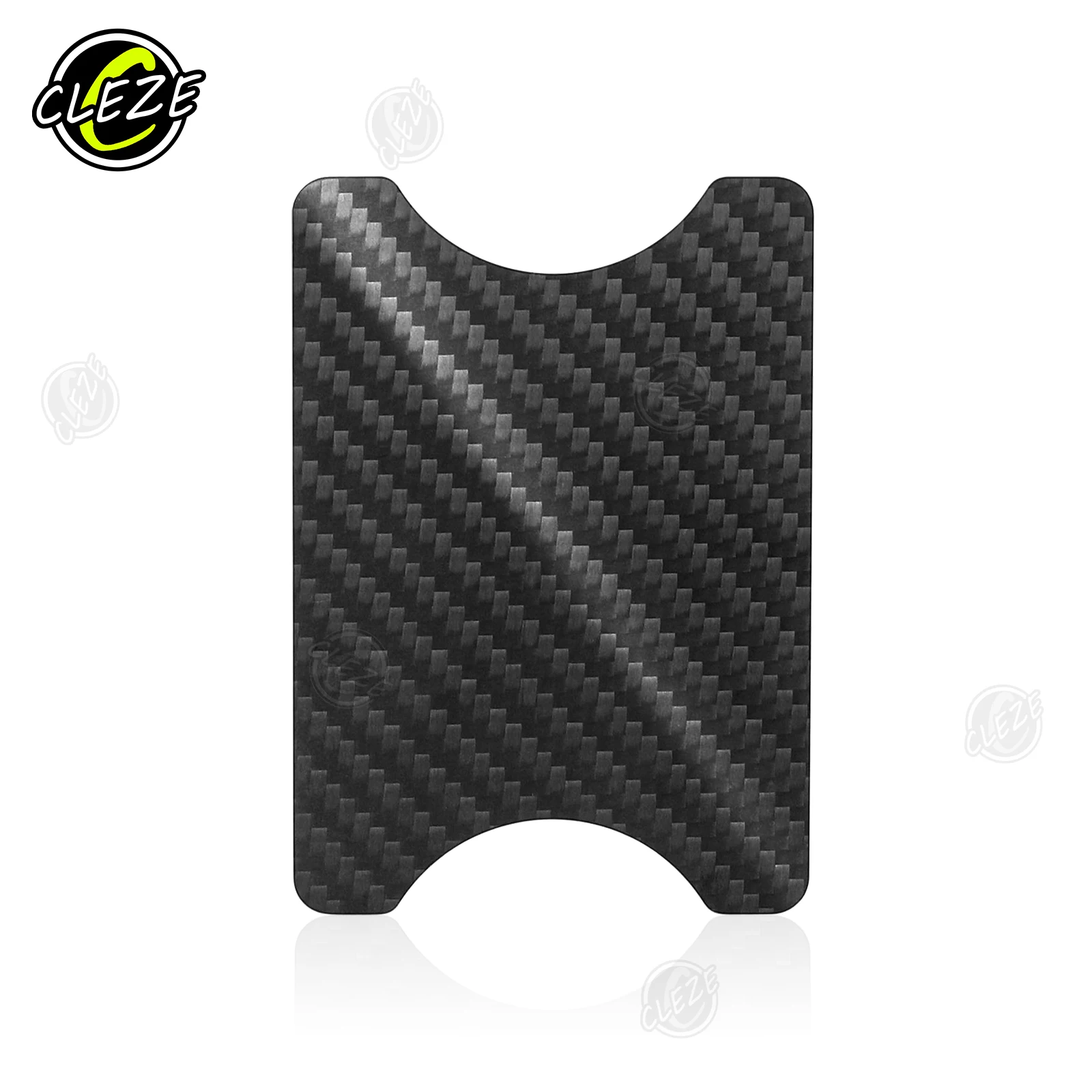 CLEZE 2PCS Real Carbon Fiber Scraper Car Wrapping Tool Ultra Thin Car Vinyl Wrap Tools Water Removal Wiper Squeegee