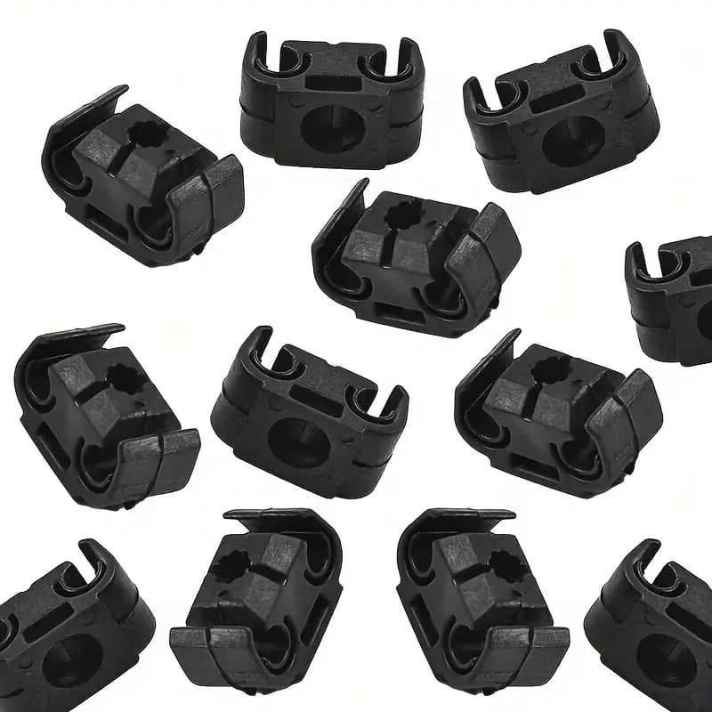 

50pcs For VW Bora Golf MK2 MK3 Passat Golf Jetta Audi A4 Seat Skoda Car Brake Line Hose Clips Double Cable Holder Clip 811611797