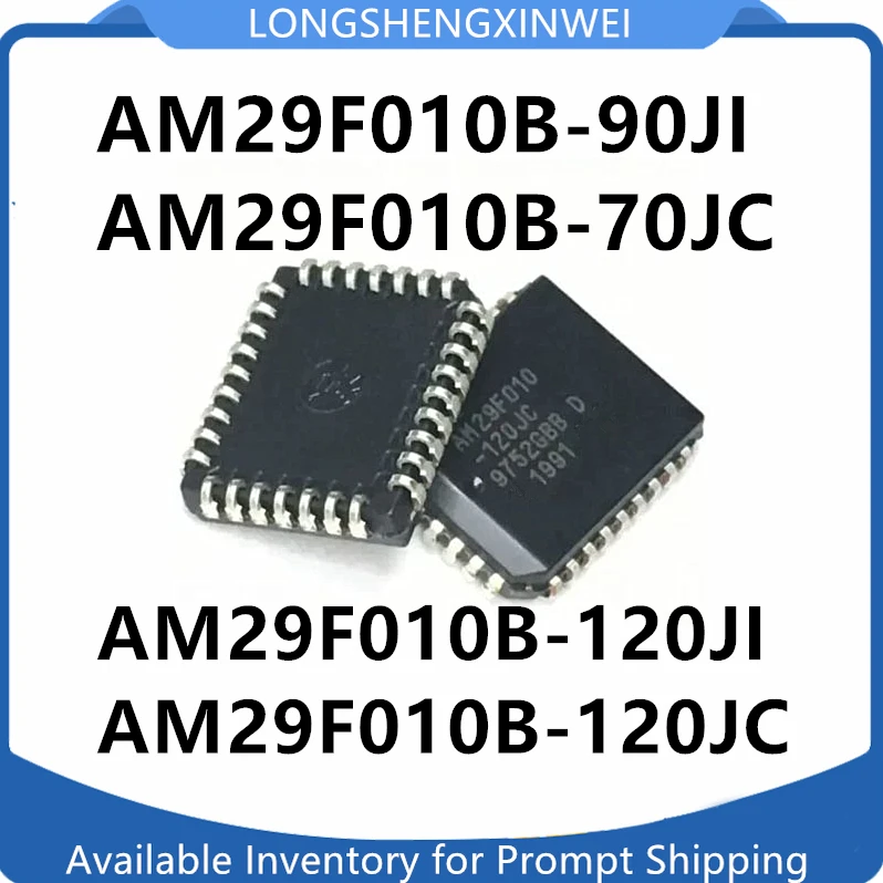 1PCS New AM29F010B-70JC AM29F010B-90JI AM29F010B-120JC AM29F010B-120JI PLCC32 Storage Chip