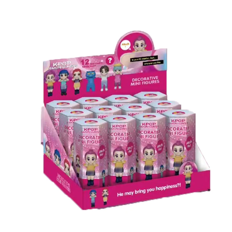 

2025 Лидер продаж K pop Demon Hunters слепая коробка серии аниме фигурки украшения куклы фанаты детский подарок на день рождения случайная слепая коробка