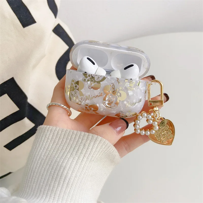 Disney Cute 3D Cartoon Cover for Apple AirPods 1 2 3 3rd Pro Case for AirPods Pro 2nd Case TWS Headphone Earphones Accessories