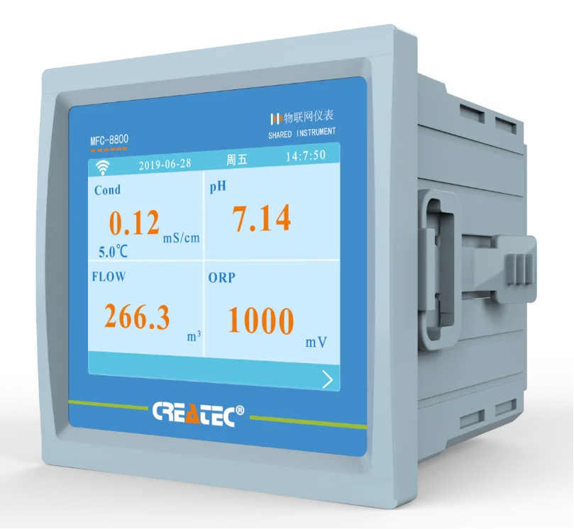 

ГОРЯЧАЯ распродажа IoT Instrument MFC-8800 Прибор для Интернета вещей для мониторинга качества воды