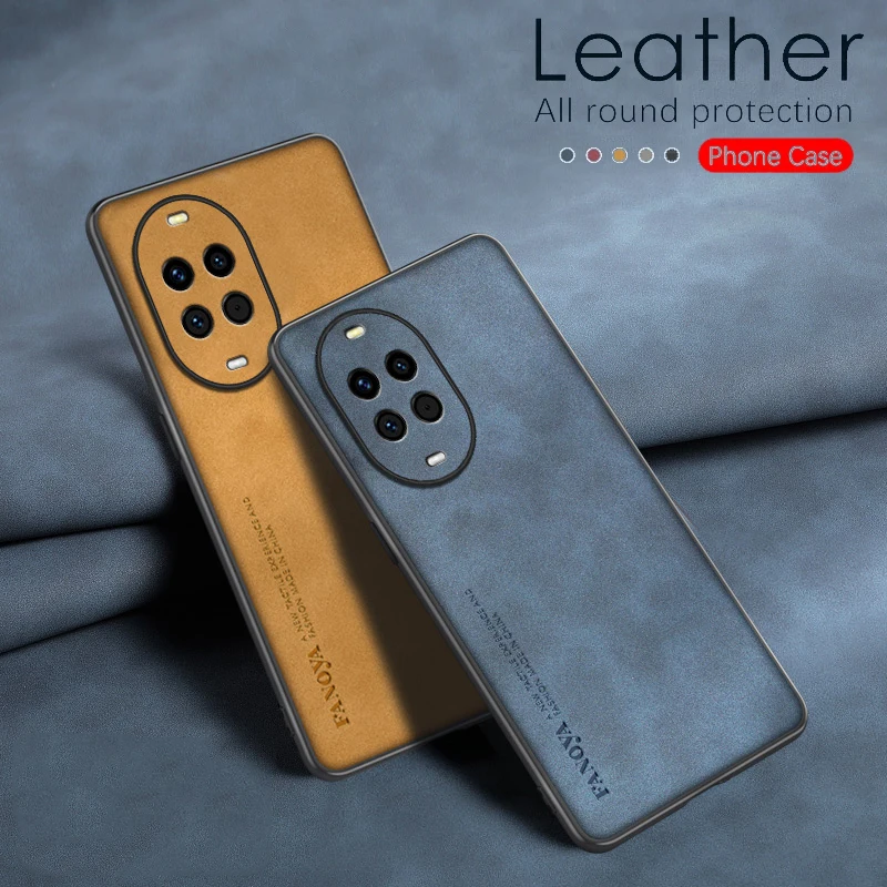 Funda protectora para Huawei nova 14, carcasa de piel de cordero con lente, Funda nova 14Pro Ultra Lite, Funda suave de TPU a prueba de golpes
