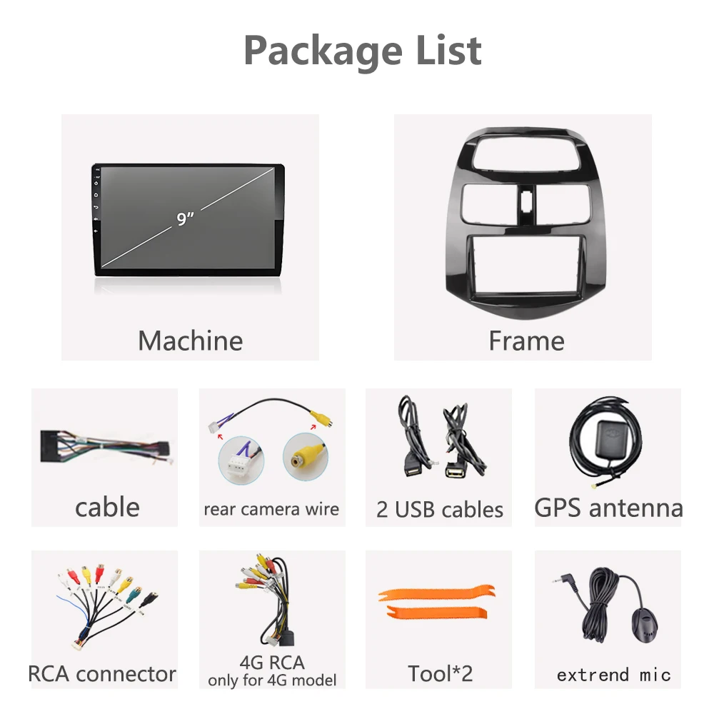 

Автомобильный DVD-радиоприемник на базе Android для Chevrolet Spark 2010, 2011, 2012, 2013, 2014, автомобильный мультимедийный плеер, GPS-навигация, 4G Carplay, 2DIN
