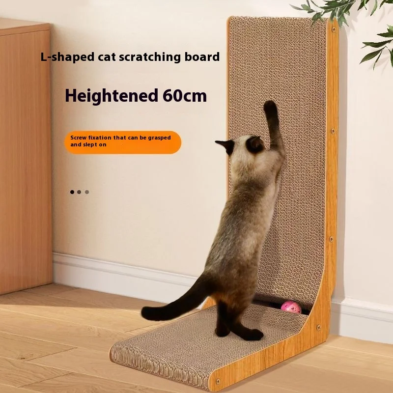 

scratching board Vertical type scratching column Wear-resistant and scratch-resistant large claw boardclaw pad toy herbe à chat