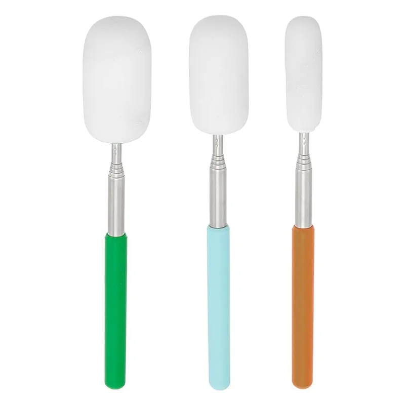 

P4-3PCS телескопическая губка для керамики, ручка из нержавеющей стали, впитывающая губка для удаления воды из керамики