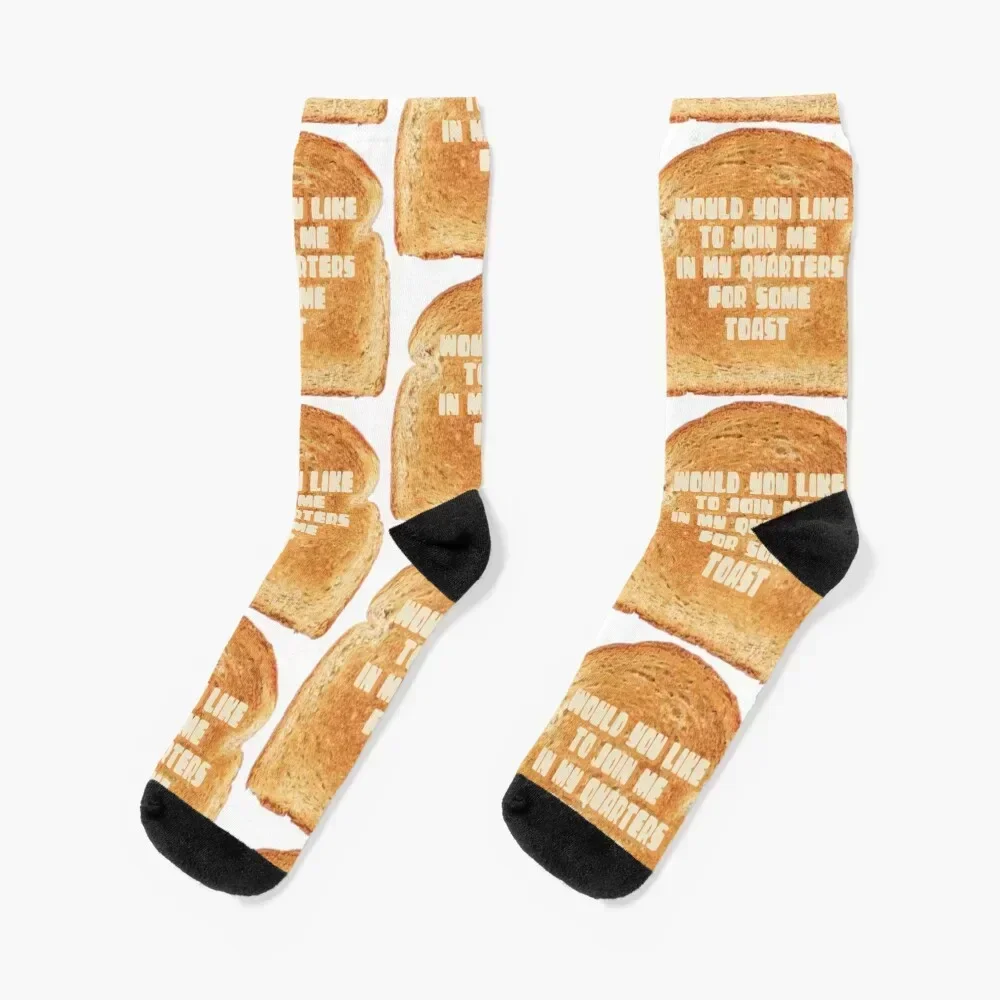 

Nacho Libre Toast Date Socks funny gift valentine gift ideas Rugby anime Men Socks Luxury Brand Women's