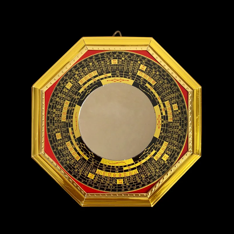 Compass Ba Gua Convex Mirror Concave Compass Craft Pendant Home Decoration