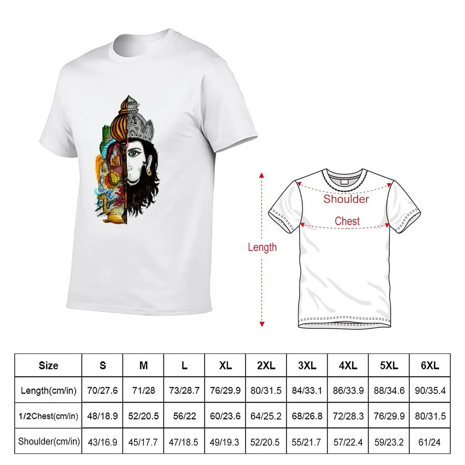 Lord Hanuman T-Shirt oversizeds oversized mens graphic t-shirts hip hop