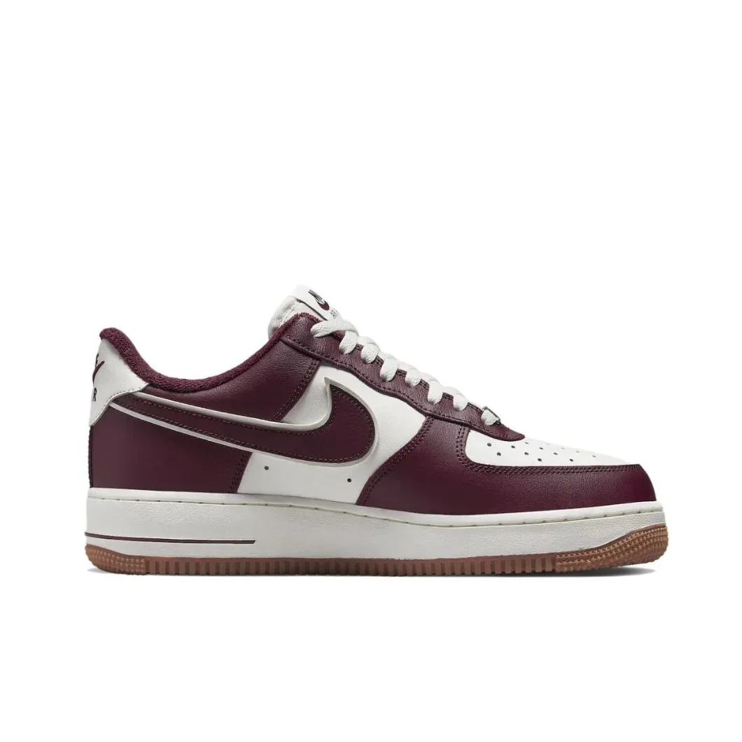 Nike Air Force 1 Low College Pack Night Maroon DQ7659-102 Wear-resistant and non-slip low-top sneakers for men