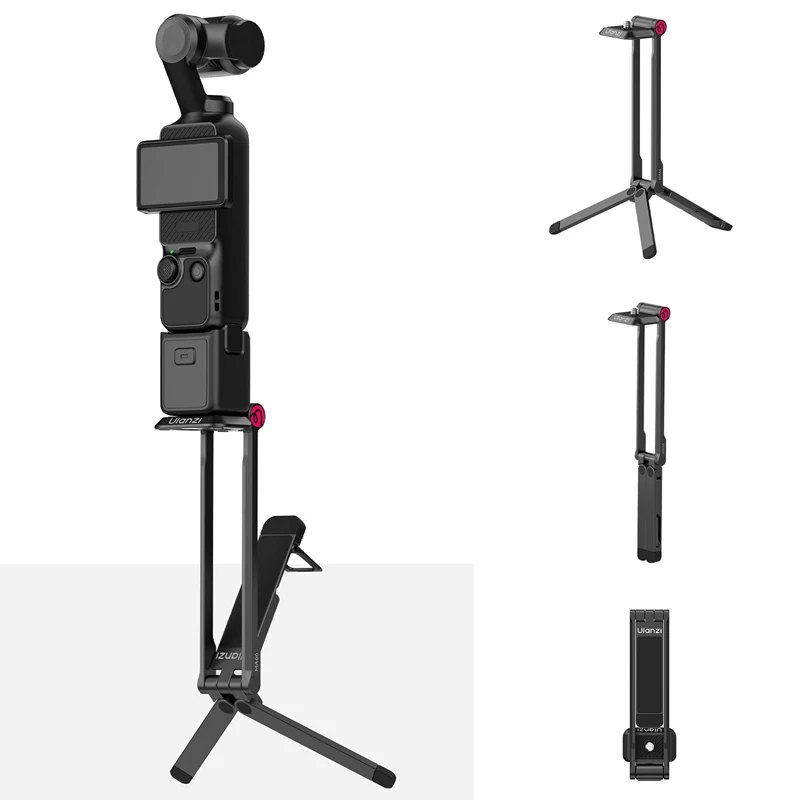 Ulanzi MA66 Magnetyczny statyw z szybkim mocowaniem do DJI Pocket 3 z uchwytem Arca-Swiss Uka Hook do kamer sportowych — zdjęcie produktu 7