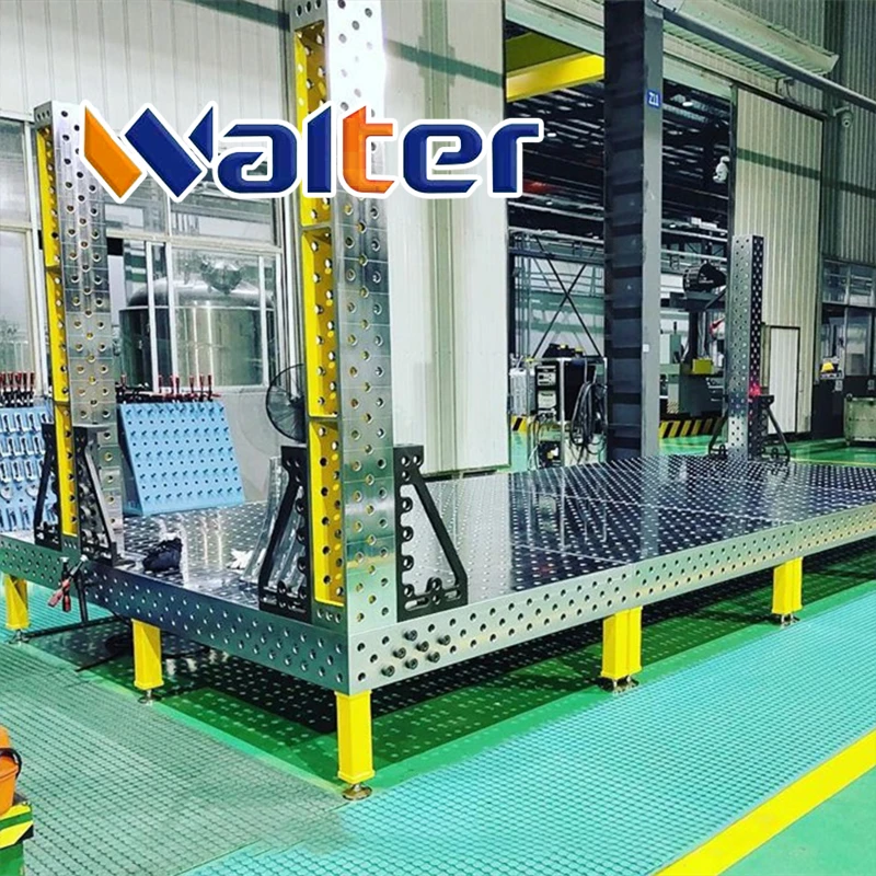 D28/D16 3D Welding Table Cast Iron Steel Strong Heavy Steel 3D Modular Tools Welding Positioning Block Distributor CE ISO
