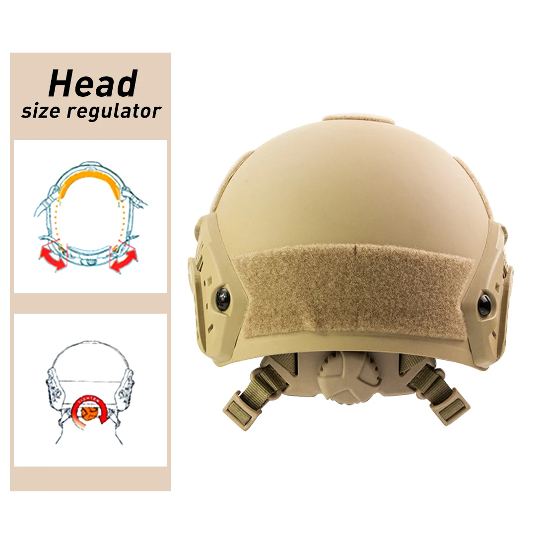 Tactical Helmet Fast MH Casco Airsoft Paintball Combat Helmets Outdoor Sports Jumping Head Protective Gear