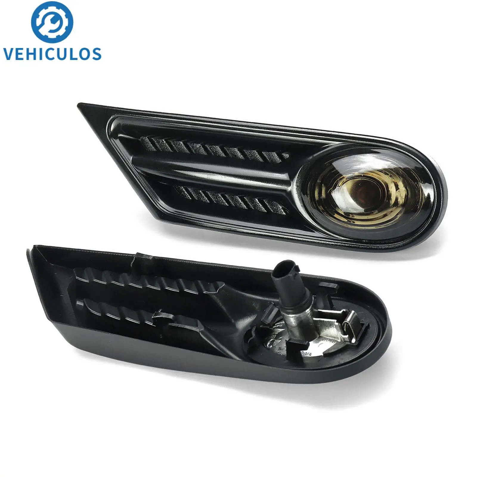 

2PCS Indicator Repeater Side Marker Light Lamp Smoke 63137260202 63137260201 For BMW MINI COOPER R56 Hatch For R57 Convertible