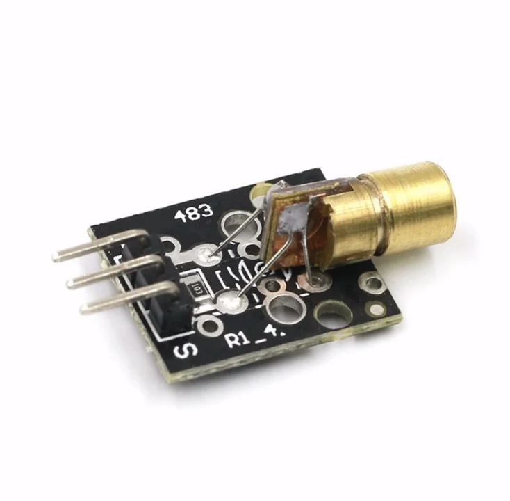 10pcs KY-008 Transmissor Laser + Módulo Sensor Receptor Laser Módulo Sensor Laser de Tubo Não-modulador Para Arduino AVR