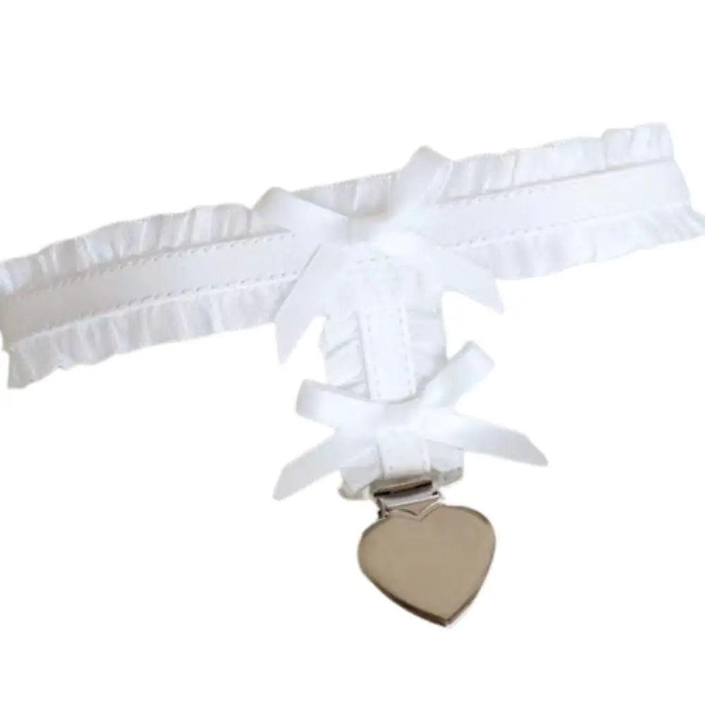 

cute Alloy Lolita Leg Rings Elastic Band Love Heart Pendant Bow Leg Loops Geometric Tassel Leg Thigh Chain Holiday