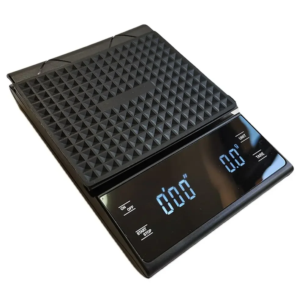 

Digital Coffee Scale with Timer Electronic Kitchen Scale Smart Precision 3KG/0.1g Household Food Scale Weighig Balance Tools
