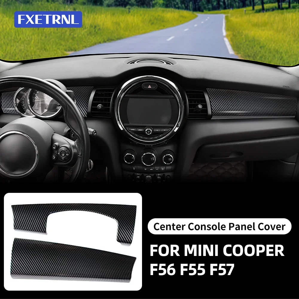 LHD For Mini Cooper F56 F55 F57 Car Dashboard Protector Car Accessories Central Control Panel Decorative Cover
