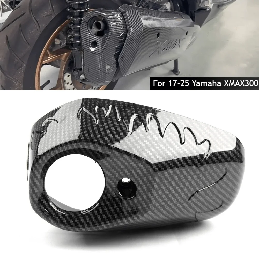 For Yamaha X MAX XMAX 300 XMAX300 Accessories Motorcycle Muffler Exhaust Pipe Protection Cover Heat Shield Anti Scalding Guard