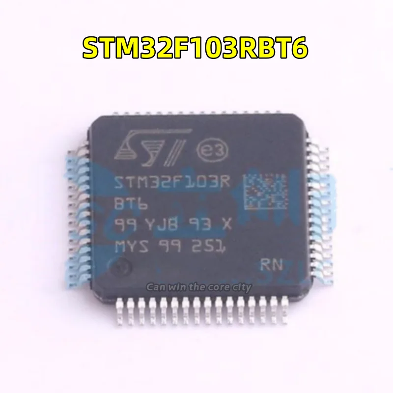 

1-100 PCS/LOT Imported original spot STM32F103RBT6 single-chip microchip QFP-64 patch 32-bit microcontroller