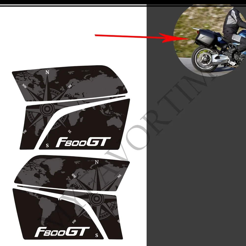 

For BMW F800GT F 800 F800 GT Motorcycle Stickers Decals Protector Tank Pad Grips Trunk Luggage Panniers Side Cases