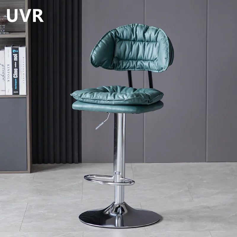 UVR Backrest Barstools Bar Stools Cashier Bar Stools Lift Adjustable Household Kitchen Chairs Makeup Stools Salon Bar Stools