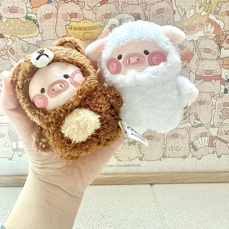 

Подлинная модель Lulu, серия «Свинка-крестик», периферийные магнитные фигурки в виде свиньи, медведя, свиньи, овцы, подвеска, милый подарок на день рождения