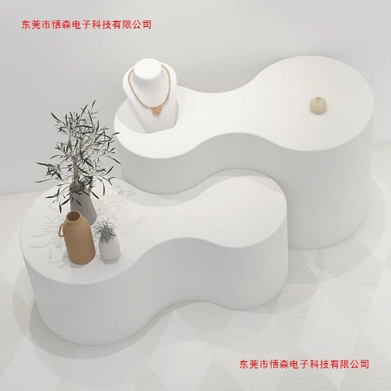Irregular paint display stand Special-shaped display stand Geometric display stand Internet celebrity water table