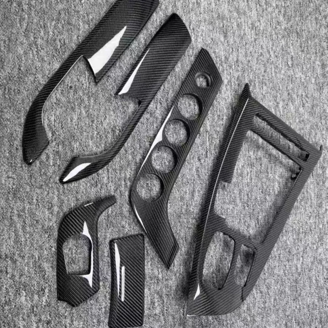 

For BMW Z4 E89 2008-2015 Real carbon fiber Center Console Gear Shift Panel Trim Door Sill Replacement Car Interior Accessories