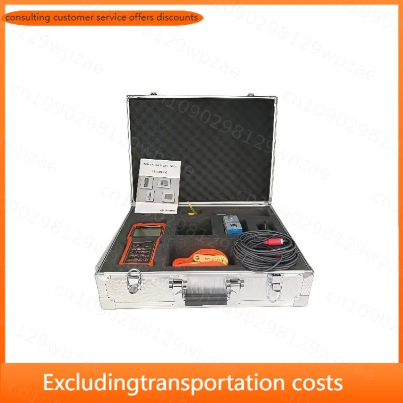 Ultrasonic Flowmeter Portable Liquid Water Flowmeter Pipeline Flow Sensor OEM Customized ABS Material High Accuracy +/-1%