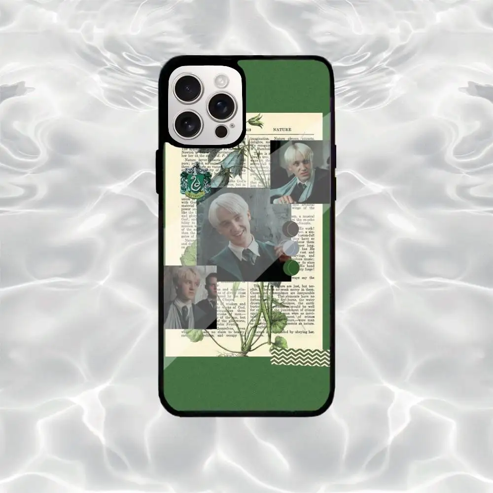 حافظة هاتف ممثل D-Draco Malfoy لهاتف iPhone17,16,15,14,13,12,11 Plus، Pro Max شحن لاسلكي مغناطيسي Magsafe #2