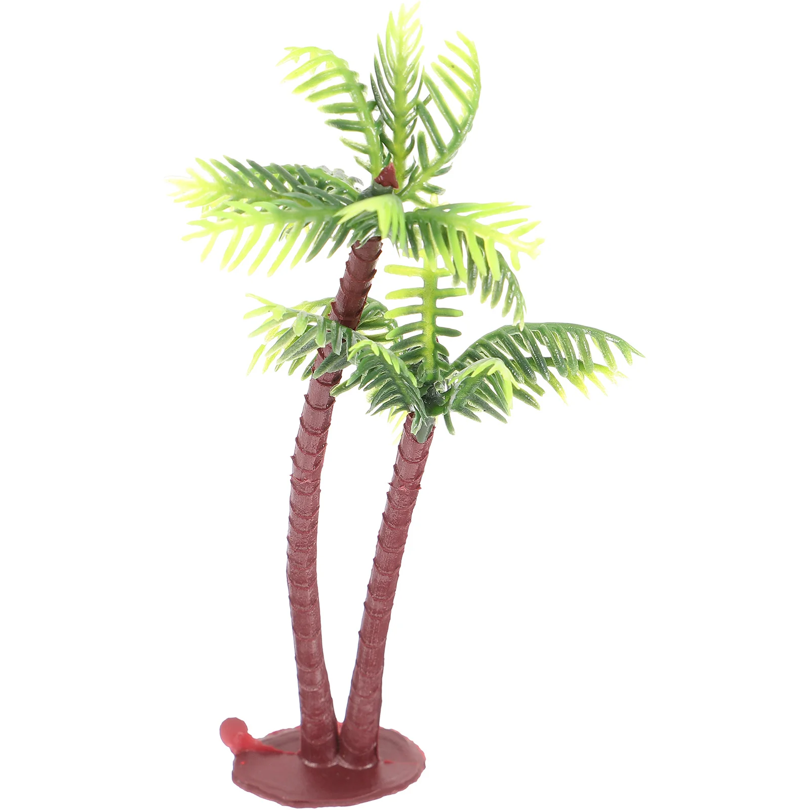 

Plastic Coconut Palm Tree Miniature For Fairy Garden Bonsai Decor Tropical Micro Landscape Diy Terrarium Architecture
