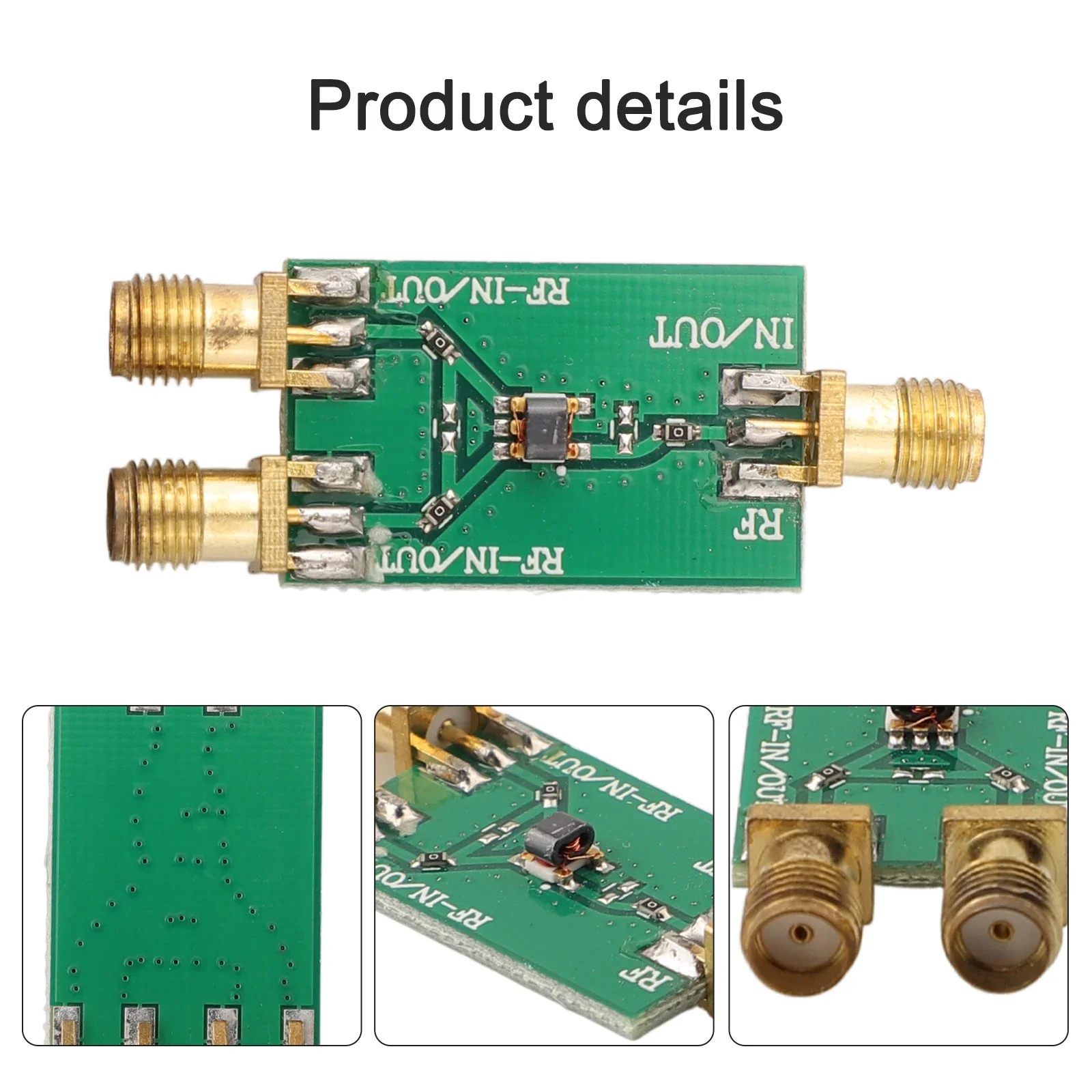 Convertidor diferencial de una sola puerta ADF4350/ADF4355 RF para Radio HAM, herramientas de dispositivo de conversión de puerto único diferencial de 10MHZ-3GHz