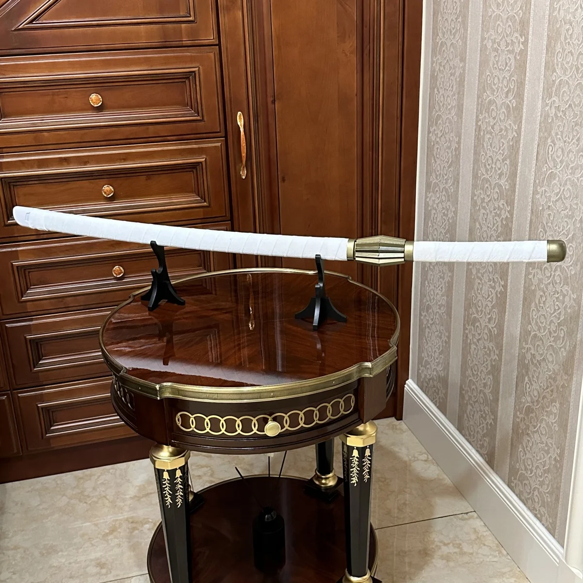 39.3インチ ブリーチ 藤四郎 木刀 刀 カタナ サブレ 忍者刀 オリジナル侍刀 コスプレアクセサリー 小道具 おもちゃ