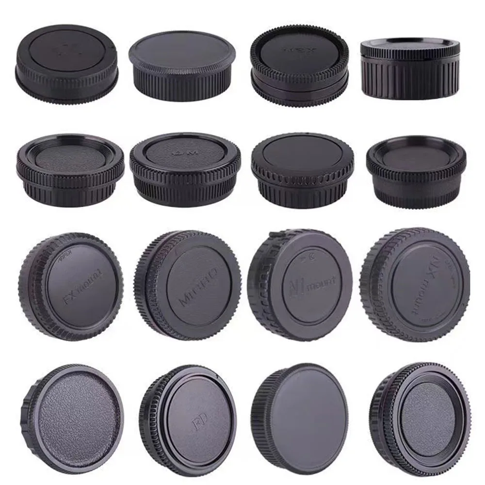 camera Body cap + Rear Lens Cap for Canon nikon Sony for Pentax Olympus Micro M4/3 Panasonic M42 FD LR NX mount Camera Mount