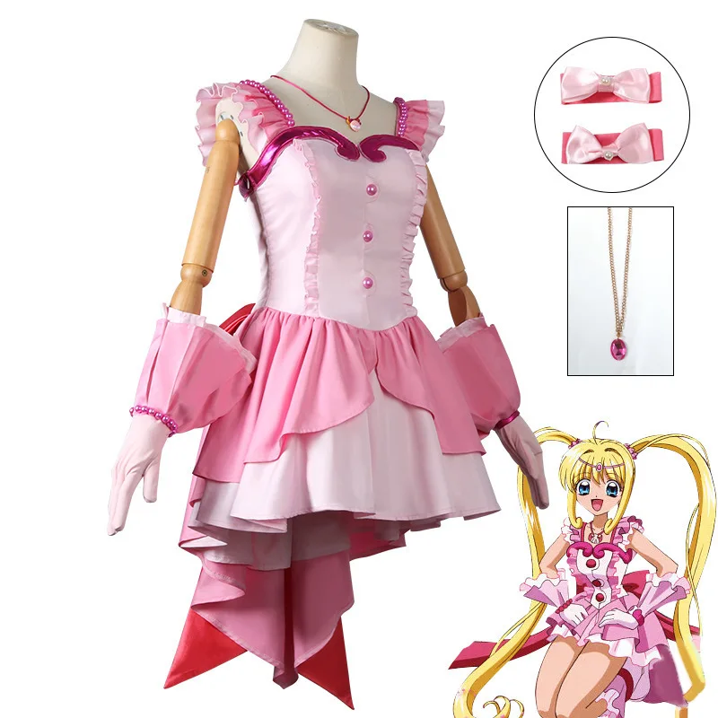 Anime Mermaid Melody Pichi Pitch Cosplay Hanon Hosho Nanami Ruchia Pearl Princess Dress Costume Halloween Carnival Uniform