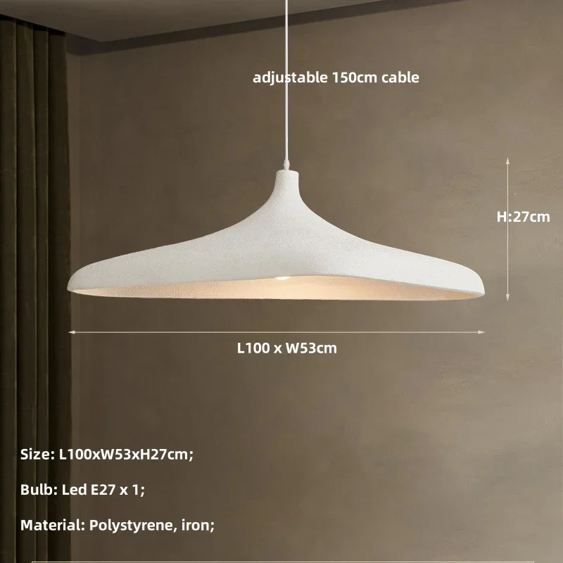 Japanse Wabi Sabi Stijl Led Hanglampen Woonkamer Eetkamer E27 Plafond Kroonluchter Home Decor Slaapkamer Hanglamp Luminarias