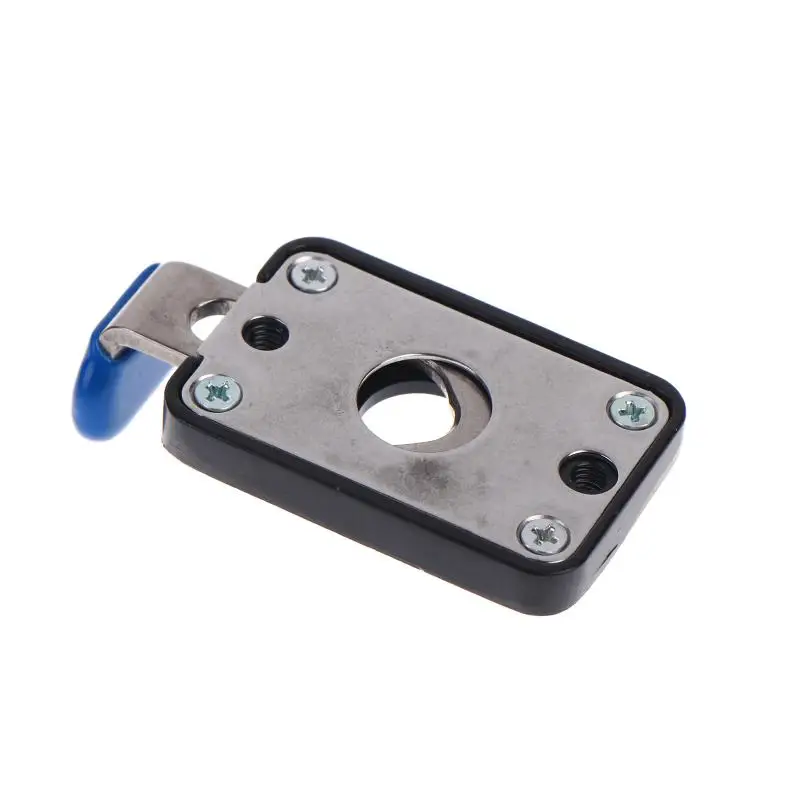12MM Led Pacht Screen Spring Fast Box Lock Stainless Steel Connection Lock For Rental Leasing Box Side Hook Large Screen Handle