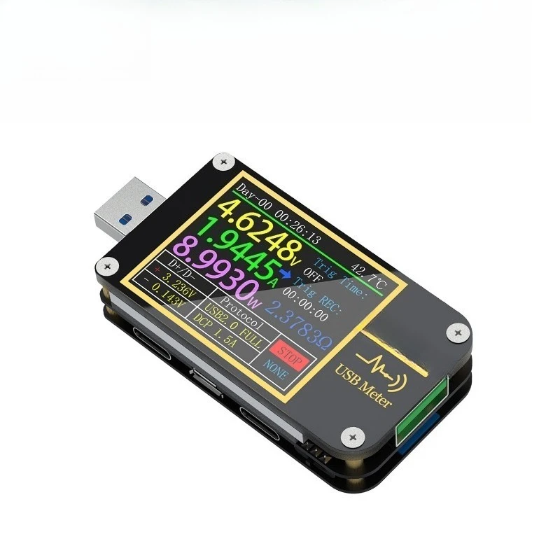 

FNB48S USB Voltage Ammeter Multifunctional Fast Charge Tester QC/PD Protocol Deceptor