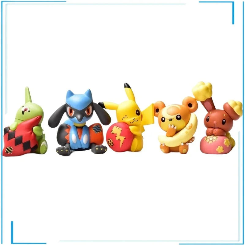 Pokémon Buneary Gashapon Collezione Ornamento Ricordo Anime Action Figure Giocattoli di modello