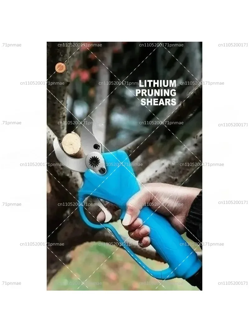 36V 4Ah Cordless Electric Pruner 4cm Lithium-Ion Pruning Shear for Fruit Tree Bonsai Branch Cutter Landscaping Tool