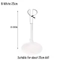 8-white 25cm