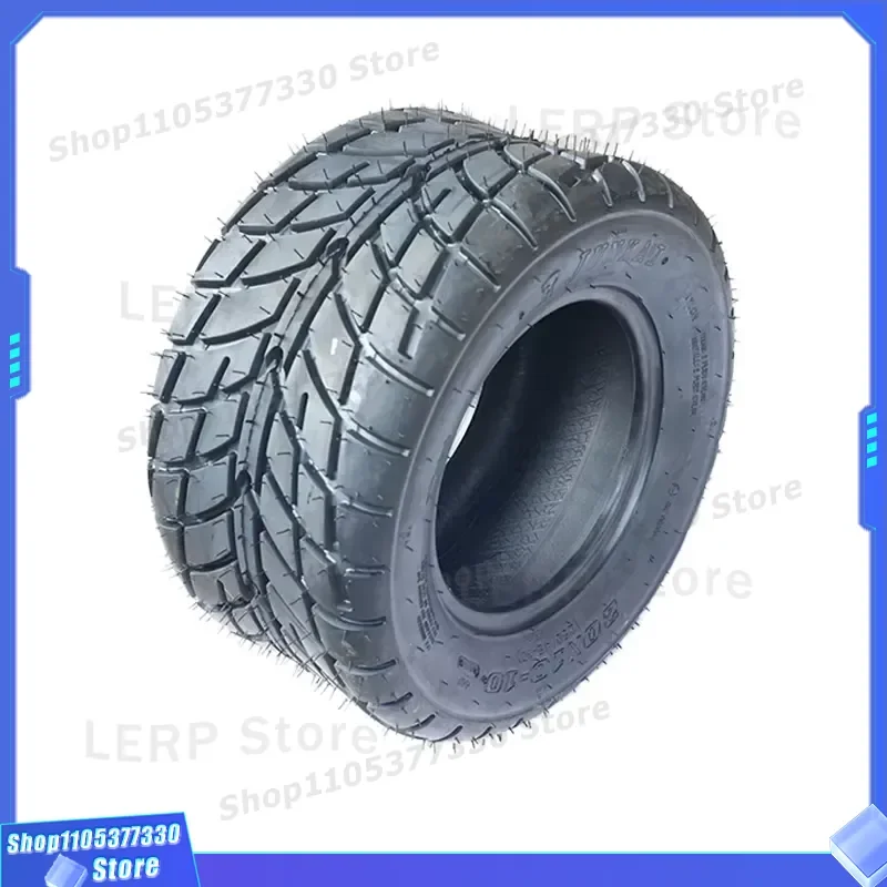 20x10-10 Round Tubeless Rubber Tire for Small ATV Quad Bike Go Kart Wheel Accessories Wholesale Off Road Replacement Parts