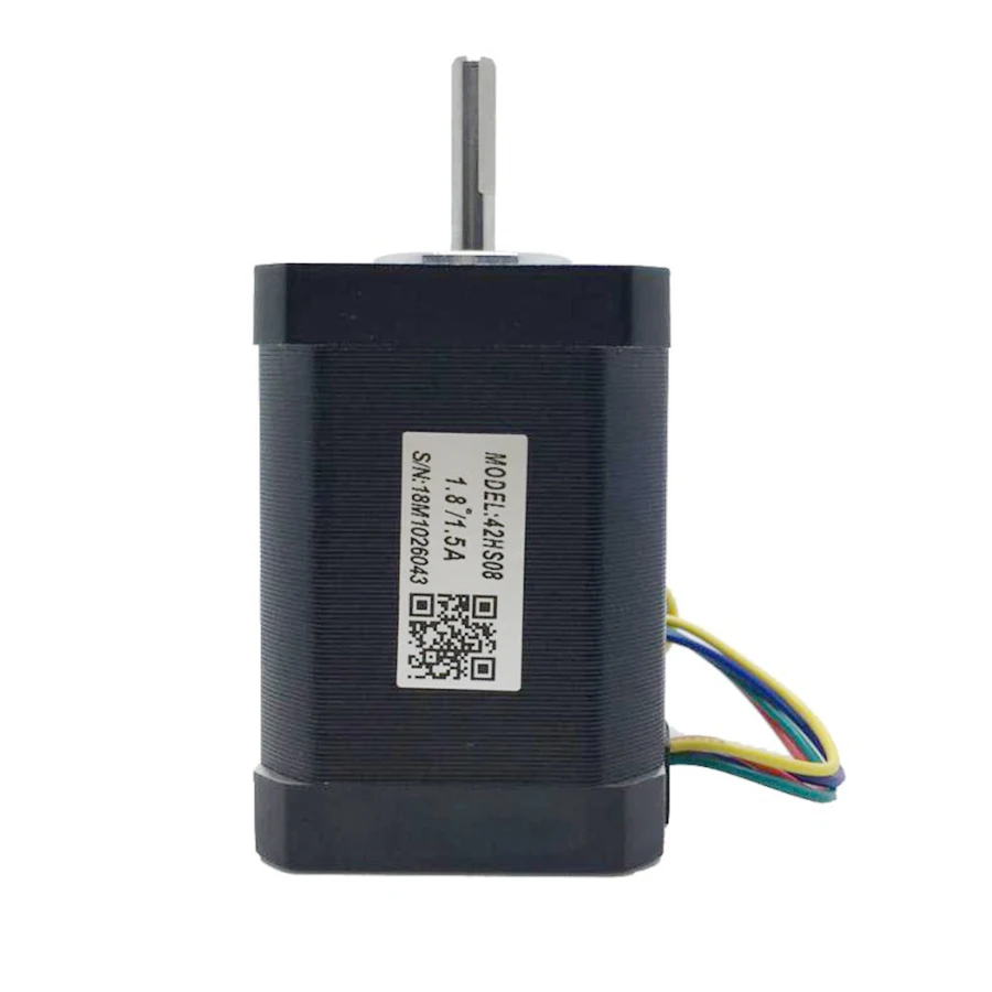 

Free Shipping GENUINE Leadshine stepper motor 42HS08 rated current 1.5 A with 0.6 Nm torque body length 57mm